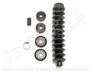 POWER STEER RAM BOOT FORD 63/ KIT Incudes boot, clamp, frame bushings