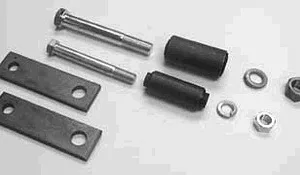 SPRING SHACKLE KIT PICKUP 61-64, FRONT OF FRONT, for one spring