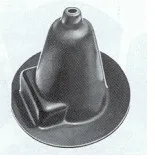 GEAR SHIFT BOOT FORD 32-39 BLACK
