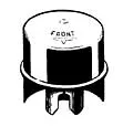 OIL FILLER CAP FORD 49-54, V8 8BA BLACK, PICKUP 49-54 V8. Original type.