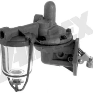 FUEL PUMP FORD 49-50 "SINGLE ACTION" V8, WITH GLASS BOWL. US 49-50, AU 49-53