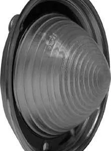 BACKUP LIGHT LENS FAIRLANE 59-61 CLEAR, Used as rear turn signals on AU models.