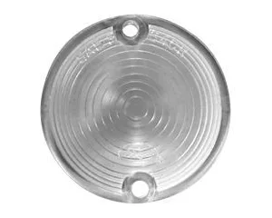 BACKUP LIGHT LENS MUSTANG/COUGAR 65-68, With Ford logo