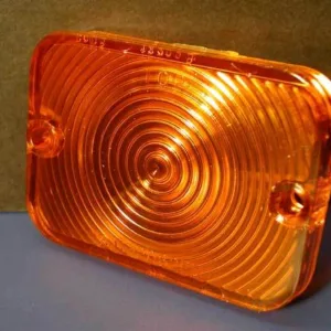 PARK LIGHT LENS FAIRLANE 62-63, AMBER, US FALCON 62-65