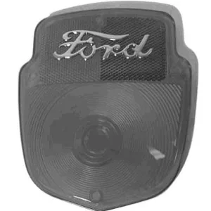 TAIL LIGHT LENS PICKUP 53-66 "Ford" CHROME