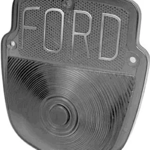 TAIL LIGHT LENS PICKUP 53-66 "FORD" CHROME BLOCK