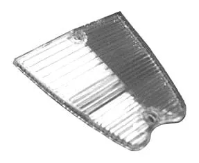 BACKUP LIGHT LENS FORD 56 - CLEAR, T/BIRD 56.  (use as turn signal with amber globe)