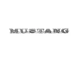 EMBLEM FENDER MUSTANG 65-66, "Mustang" SCRIPT