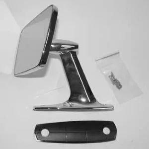 MIRROR OUTSIDE GALAXIE 65-66 RECTANGULAR, FALCON 64-66/FAIRLANE 62-66/T-Bird 66