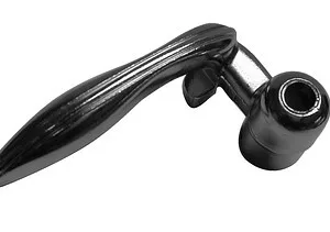 VENT WINDOW HANDLE FORD 49-56, PICKUP 56-60 RH, With button, All except Victoria and Convert