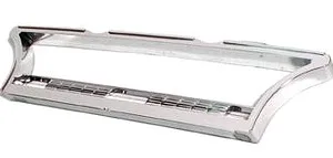 DASH BEZEL GALAXIE 63, SPEEDOMETER CHROME PLASTIC