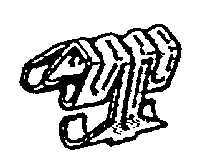 CLIP GALAXIE 61-63, THUNDERBIRD 61-63, FENDER/DOOR/QUARTER