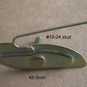 CLIP SPRING TAIL 45mm x 15mm UNIVERSAL, #10 x 24 3/4" bolt, XM DLX, XL FUTURA