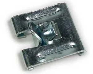 CLIP FORD 52-54, MOULDING UPPER DOOR BELT, 22mm x 22mm