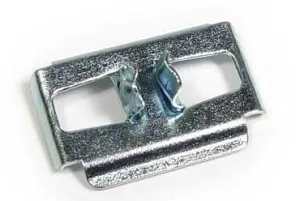 CLIP FORD 55-56, UPPER DOOR BELT MOULD, 17mm x 26mm