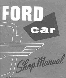 MANUAL FORD 56, WORKSHOP includes THUNDERBIRD