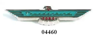 EMBLEM DASH T/BIRD 55-56, "Thunderbird" NAMEPLATE