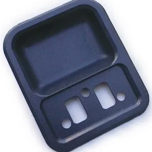 DOOR HANDLE CUP FALCON XTWY, FAIRLANE ZBCD, GALAXIE 68-69, BLUE from original dies.