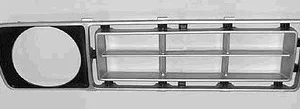 GRILLE INSERT PICKUP 76-77 F100/350 RH PLASTIC, Original Ford tooling