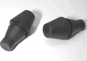 GAS DOOR BUMPER FAIRLANE 66-68, GALAXIE 61, pair