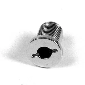 DASH BEZEL NUT HEADLIGHT SWITCH PICKUP 55-64, Screws into switch