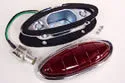 TAIL LIGHT ASSY FORD 49-50, fits RIGHT or LEFT HAND