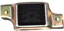 ENGINE MOUNT FALCON 61-65, REAR AT TRANSMISSION, (on crossmember)