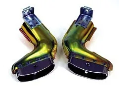 EXHAUST DEFLECTOR FAIRLANE 56, Exact repro of original (PAIR)