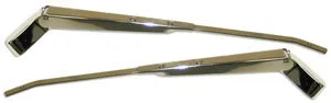 WIPER ARM PICKUP 61-72, polished stainless, for LHD