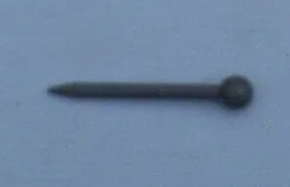 SUNVISOR ANCHOR PIN FAIRLANE 58-59,  FALCON 60-66, grey plasic, 2 per car
