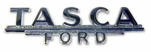 EMBLEM TRUNK LID "TASCA" DEALERSHIP