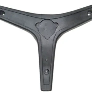 STEERING WHEEL COVER PAD MUSTANG 69, Black vinyl between wheel & tri spoke cover