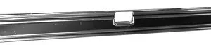 MOULDING PICKUP 73-79, TAILGATE UPPER FINISH PANEL IN BLACK