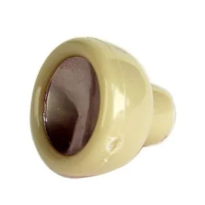 KNOB WINDOW CRANK FORD 50, Ivory with pin