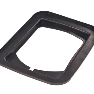 AIR CLEANER SHAKER SEAL MUSTANG 69-70, with drain and FoMoCo logo, Original Tooling