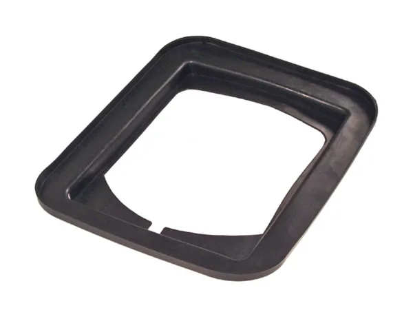 AIR CLEANER SHAKER SEAL MUSTANG 69-70, with drain and FoMoCo logo, Original Tooling