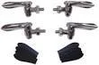WIND WING BRACKET SET FORD 30-35, OPEN CAR