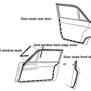VENT BACK EDGE FALCON XK-XP, SEDAN, WAGON, VAN & UTILITY